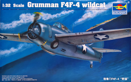 Grumman F4F-4 Wildcat 1:32 (pidemmällä toimitusajalla)