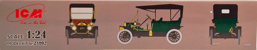 Ford Model T 1911 Touring 1:24 (pidemmällä toimitusajalla)