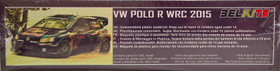 VW Polo R WRC 2015 (Winner Rallye Monte-Carlo), 1:24 (pidemmällä toimitusajalla)