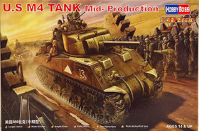 U.S. M4 Tank Mid-Production 1:48 (pidemmällä toimitusajalla)