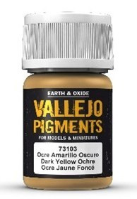 Dark Yellow Ochre, Vallejo Pigments 35ml