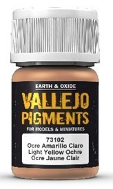 Light Yellow Ochre, Vallejo Pigments 35ml