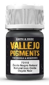 Natural Iron Oxide, Vallejo Pigments 35ml