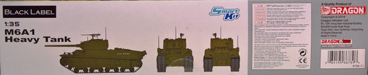 M6A1 Heavy Tank (Black Label) 1:35 (pidemmällä toimitusajalla)