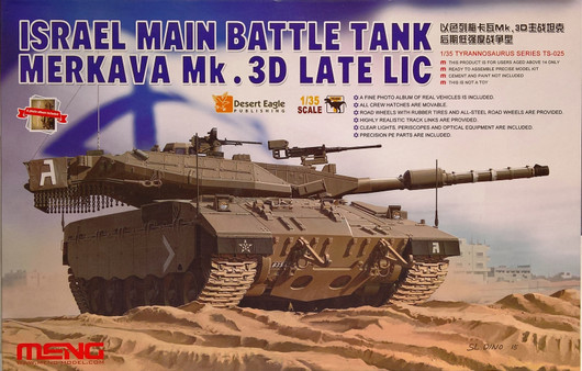 Merkava Mk.3D Late LIC 1:35 (pidemmällä toimitusajalla)