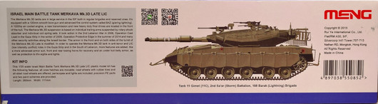 Merkava Mk.3D Late LIC 1:35 (pidemmällä toimitusajalla)