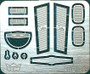Detail parts for '66 Revell Chevy Pickup 1:25