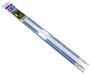 Plastic Beams 3mm H-Shaped (white) 5kpl x 40cm
