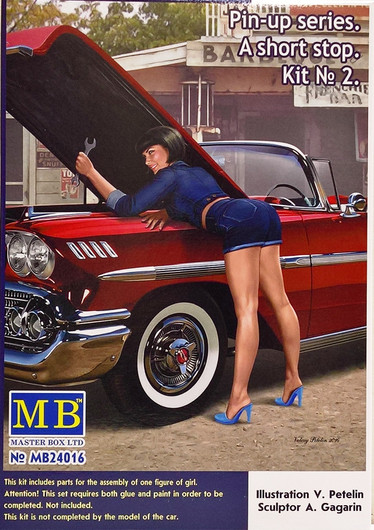 Pin-up Series, A Short Stop 2, 1:24 (pidemmällä toimitusajalla)