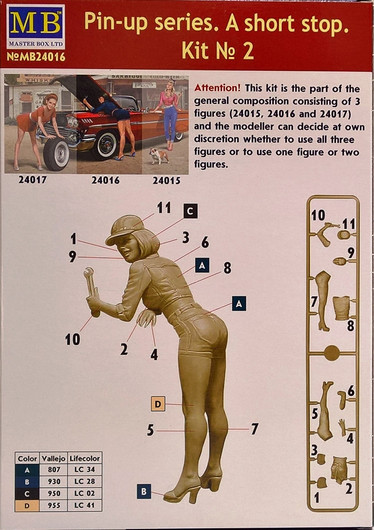 Pin-up Series, A Short Stop 2, 1:24 (pidemmällä toimitusajalla)