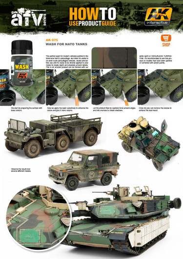Enamel Wash for NATO Tanks 35ml