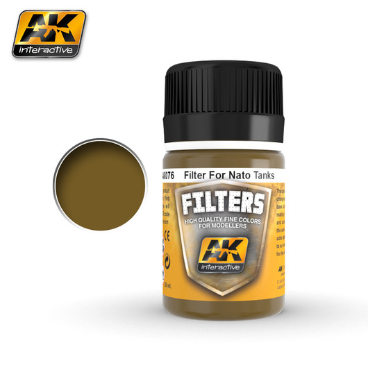 Enamel Filter Dark Brown for NATO Tanks 35ml