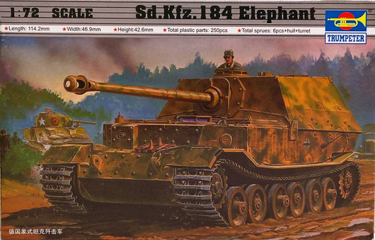 Sd.Kfz.184 Elephant 1:72 (pidemmällä toimitusajalla)