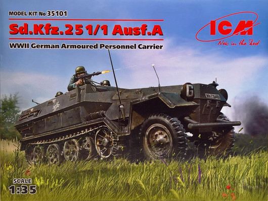 Sd.Kfz.251/1 Ausf.A 1:35 (pidemmällä toimitusajalla)