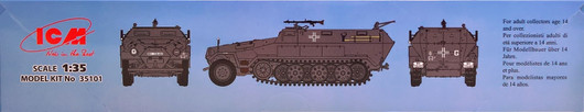 Sd.Kfz.251/1 Ausf.A 1:35 (pidemmällä toimitusajalla)