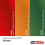 Real Colors, Basic Clear Colors (3 maalin paketti)