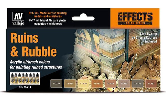 Ruins & Rubble (8 x 17ml)