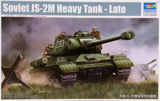 Soviet JS-2M Heavy Tank (Late), 1:35 (pidemmällä toimitusajalla)