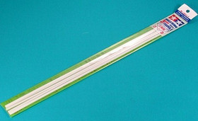 Plastic Beams 3mm Triangle (white) 8kpl x 40cm