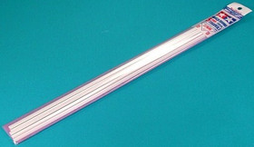 Plastic Beams 5mm Triangle (white) 5kpl x 40cm