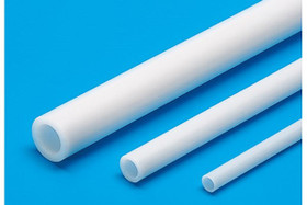Plastic Beams 8mm Pipe (white) 3kpl x 40cm