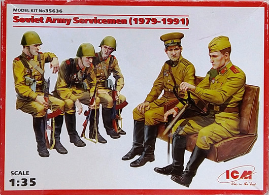 Soviet Army Servicemen, 1:35 (pidemmällä toimitusajalla)