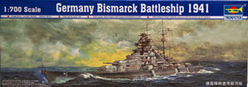 German Bismarck Battleship 1941, 1:700 (pidemmällä toimitusajalla)