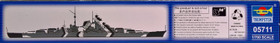 German Bismarck Battleship 1941, 1:700 (pidemmällä toimitusajalla)