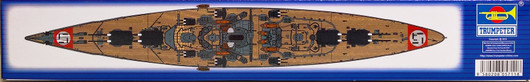 German Bismarck Battleship 1941, 1:700 (pidemmällä toimitusajalla)