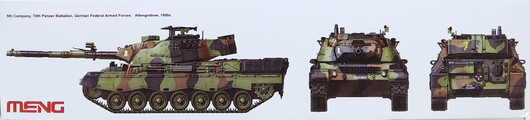 Leopard 1 A5, 1:35 (pidemmällä toimitusajalla)