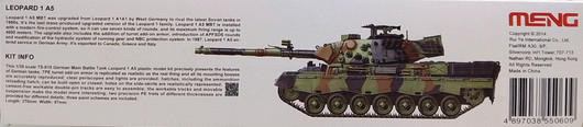 Leopard 1 A5, 1:35 (pidemmällä toimitusajalla)