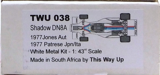 Shadow DN8A (A.Jones & R.Patrese), 1:43
