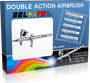 Double Action Airbrush, Gravity Feed-kynäruisku