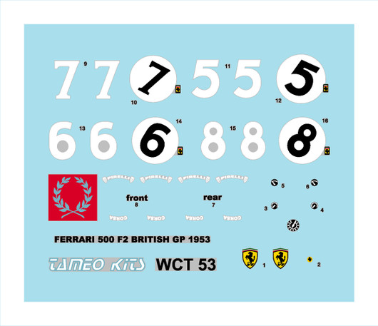 Ferrari 500 F2 World Champion 1953, 1:43 (pidemmällä toimitusajalla)