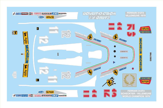 Ferrari 312 T4 World Champion 1979, 1:43 (pidemmällä toimitusajalla)