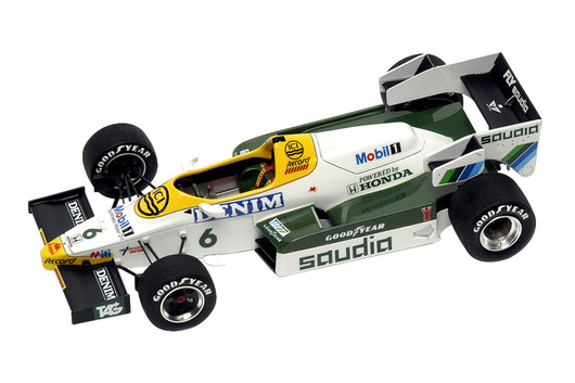 Williams Honda FW09 USA/Dallas 1984, 1:43 (pidemmällä toimitusajalla)