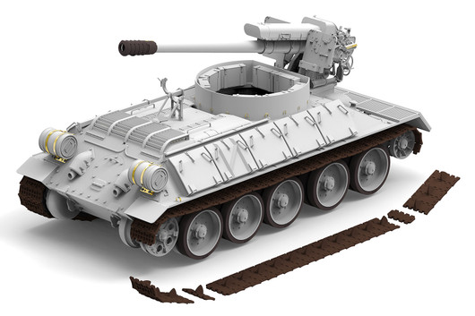 T-34/D-30 122MM Syrian Self-Propelled Howitzer, 1:35 (pidemmällä toimitusajalla)
