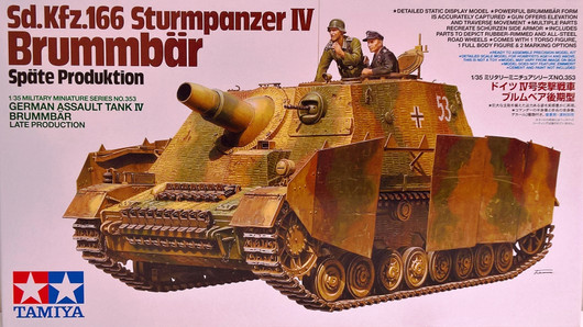 Sturmpanzer IV Brummbär (Late Production), 1:35 (pidemmällä toimitusajalla)