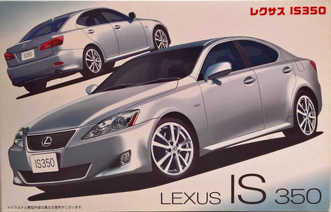 Lexus IS350, 1:24 (pidemmällä toimitusajalla)