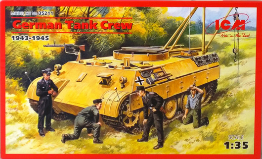 German Tank Crew 1943-1945, 1:35 (pidemmällä toimitusajalla)