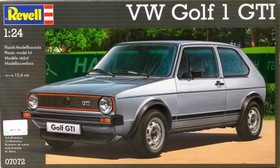 VW Golf 1 GTI, 1:24 (pidemmällä toimitusajalla)