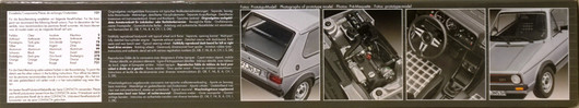 VW Golf 1 GTI, 1:24 (pidemmällä toimitusajalla)