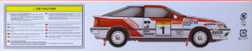 Toyota Celica GT-FOUR (ST165) 1989 Australia Rally Winner, 1:24 (pidemmällä toimitusajalla)