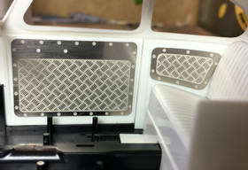 Aluminium Rear Panels, 1:24/1:25