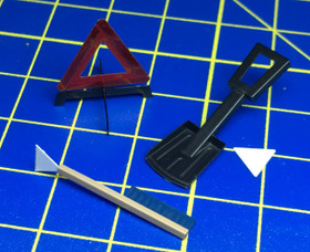 Winter Car Accessories, 1:24/1:25