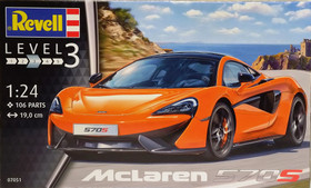 McLaren 570S, 1:24 (pidemmällä toimitusajalla)