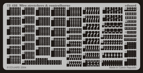 Wire Stretchers & Controlhorns, 1:72