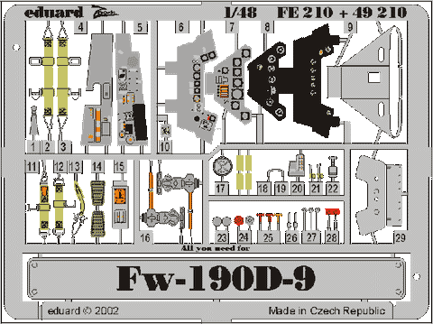 Fw 190D-9 for Tamiya, 1:48
