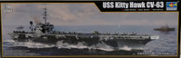 USS Kitty Hawk CV-63, 1:700 (pidemmällä toimitusajalla)