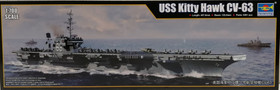 USS Kitty Hawk CV-63, 1:700 (pidemmällä toimitusajalla)